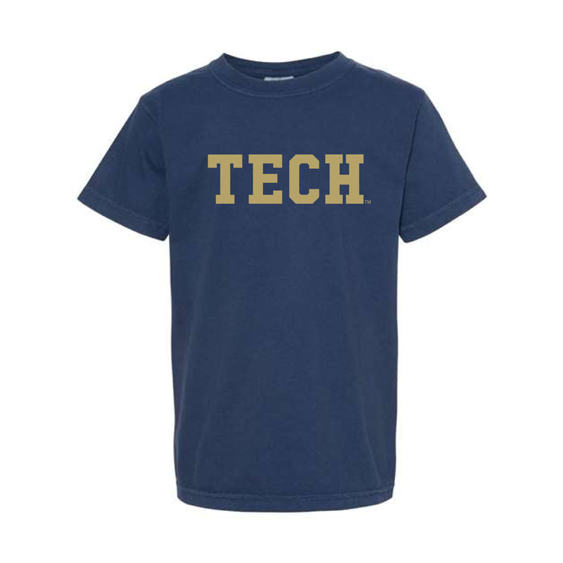 The Tech Block | Youth  True Navy Tee