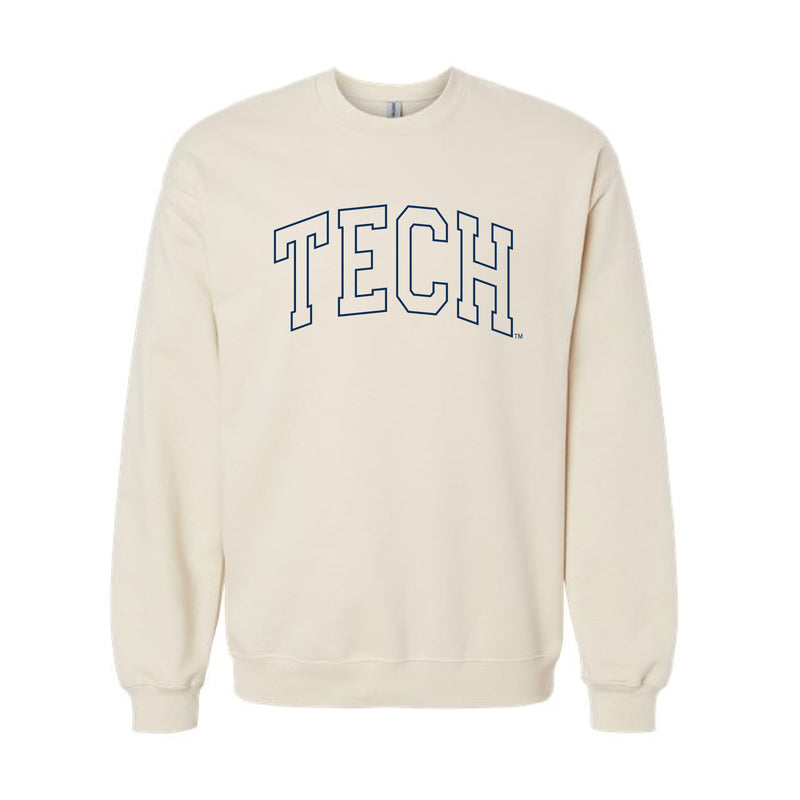 The Tech Outline Arch | Sand Sweatshirt