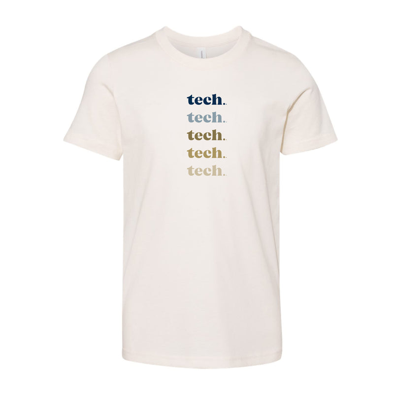 The Tech Repeat | Natural V-Neck Tee