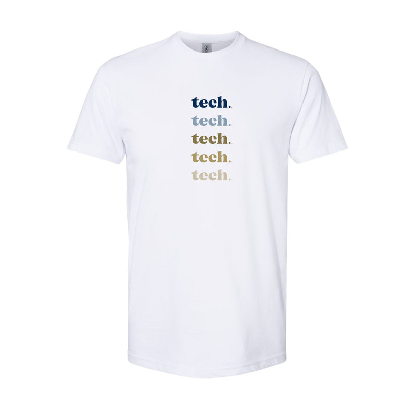 The Tech Repeat | White Tee