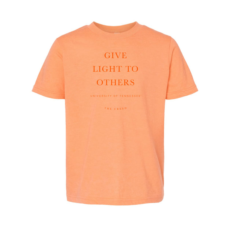 The Tennessee Creed |  Youth Heather Cantaloupe Tee