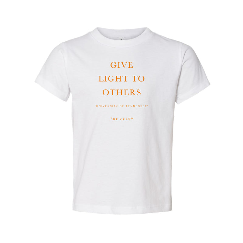 The Tennessee Creed | Toddler White Tee