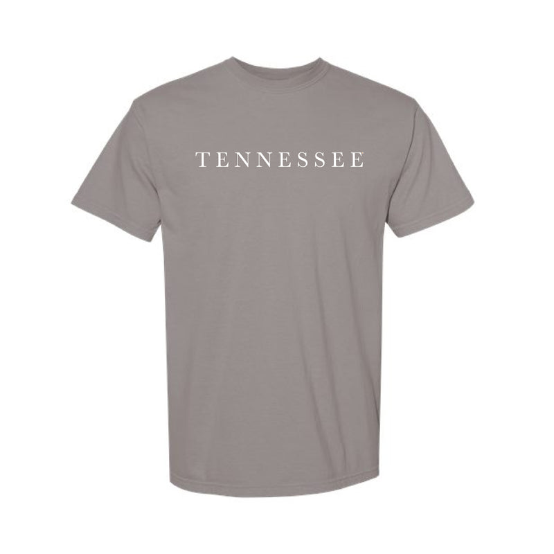 The Tennessee Serif | Grey Tee