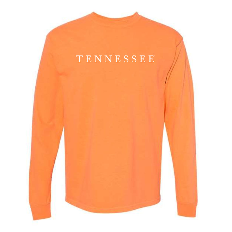 The Tennessee Serif | Burnt Orange Long Sleeve