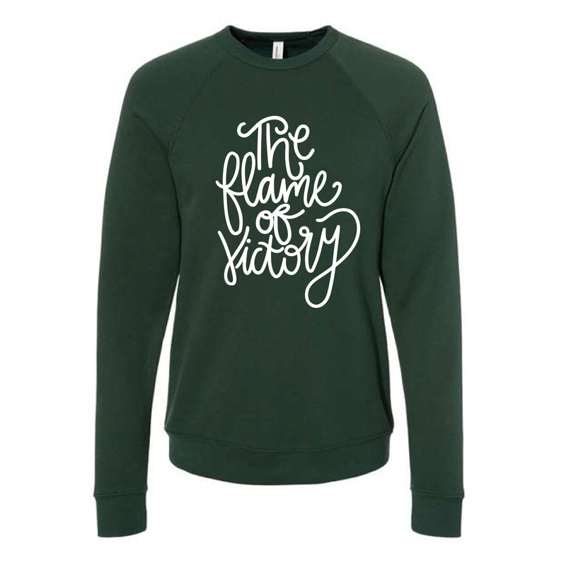 The Flame of Victory Script | Forest Sweatshirt