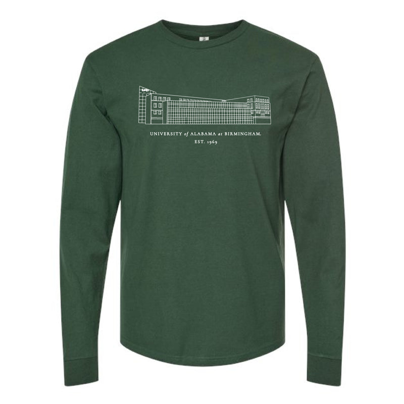 The Hill Student Center UAB | Hunter Green Long Sleeve