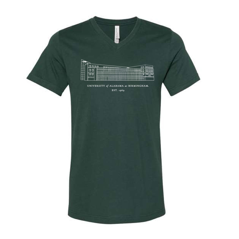 The Hill Student Center UAB | Forest V-Neck Tee