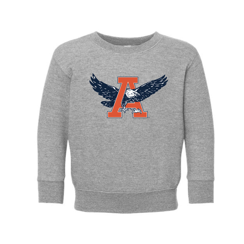 The Auburn Throwback Eagle | Toddler Heather Sweatshirt