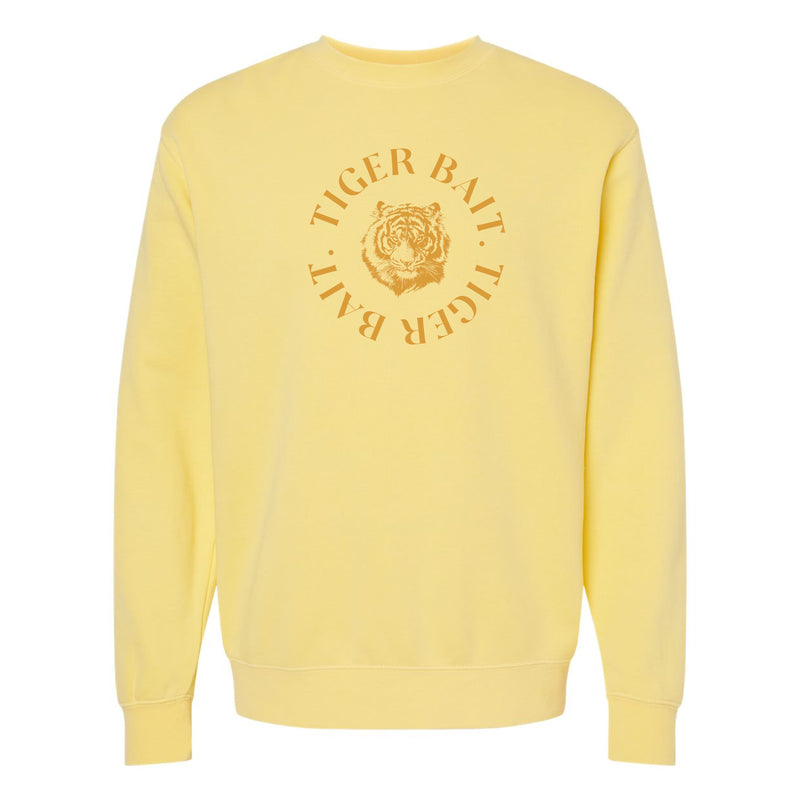 The Tiger Bait Tiger Bait Curve | Pigment Yellow Sweatshirt