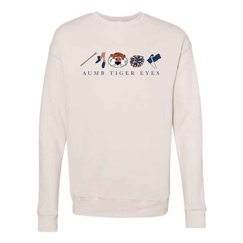 The Tiger Eyes All the Things | Heather Dust Sweatshirt