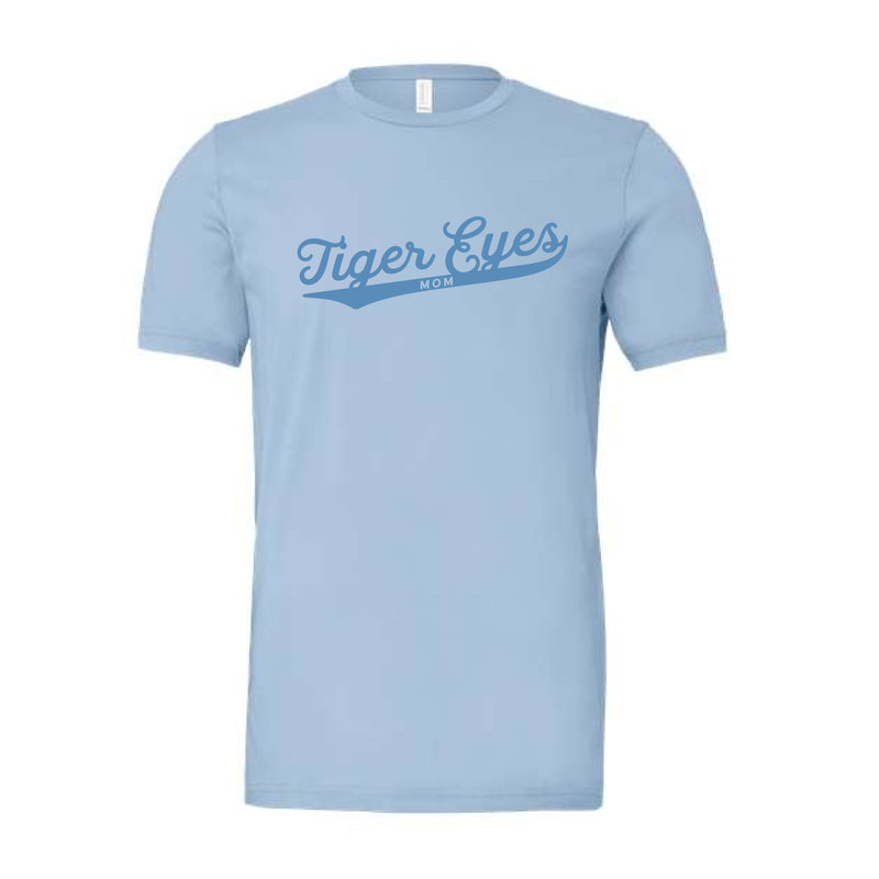 The Tiger Eyes Mom | Baby Blue Tee