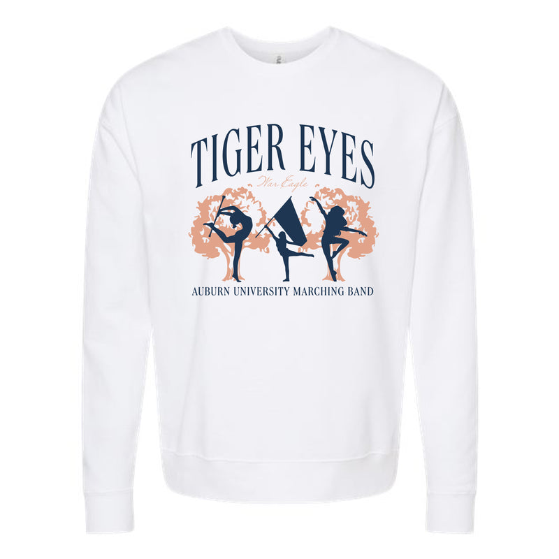 The Tiger Eyes & Oak Trees | White Sweatshirt