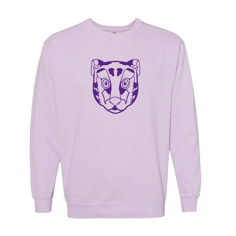 The Tiger Head Outline | Orchid Sweatshirt