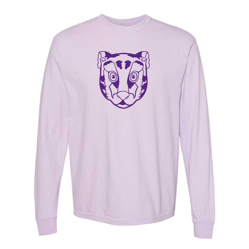 The Tiger Head Outline | Orchid Long Sleeve