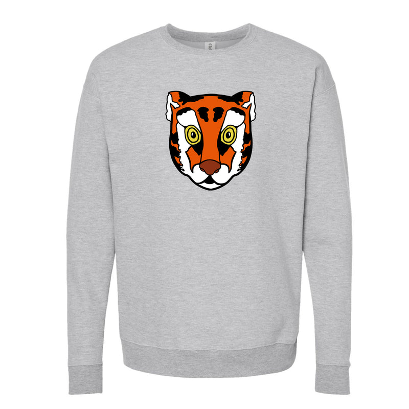 The Tiger Head | Heather Grey Sweatshirt