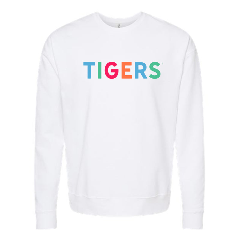 The Tigers Multi | White Sweatshirt