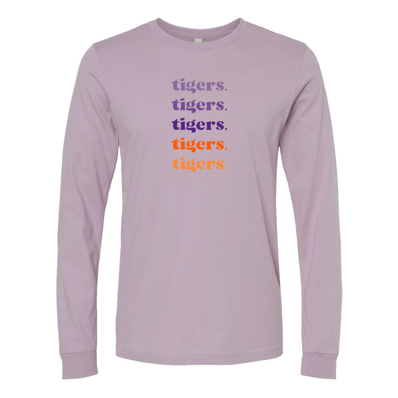 The Tigers Repeat | Light Violet Long Sleeve