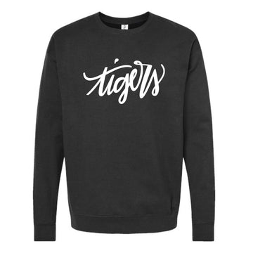 The Tigers Script Missouri | Black Sweatshirt