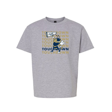 The Touchdown Buzz | Youth Sport Grey Tee