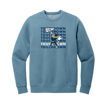 The Touchdown Buzz | Dusk Blue Sweatshirt