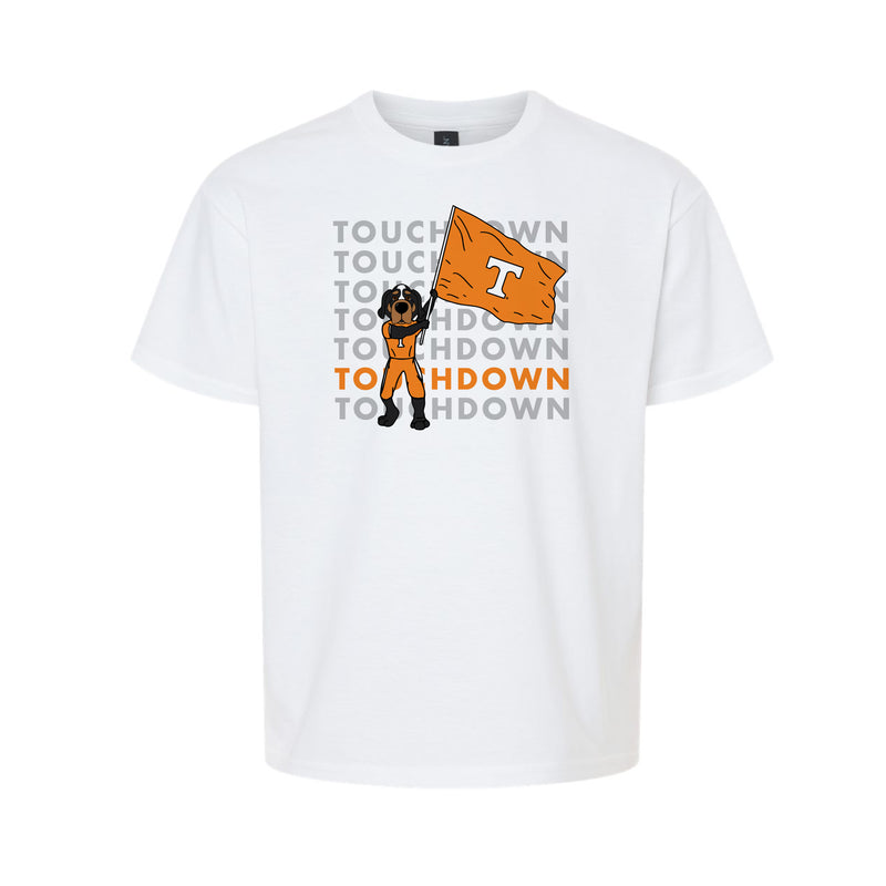 The Touchdown Smokey | Youth White Tee