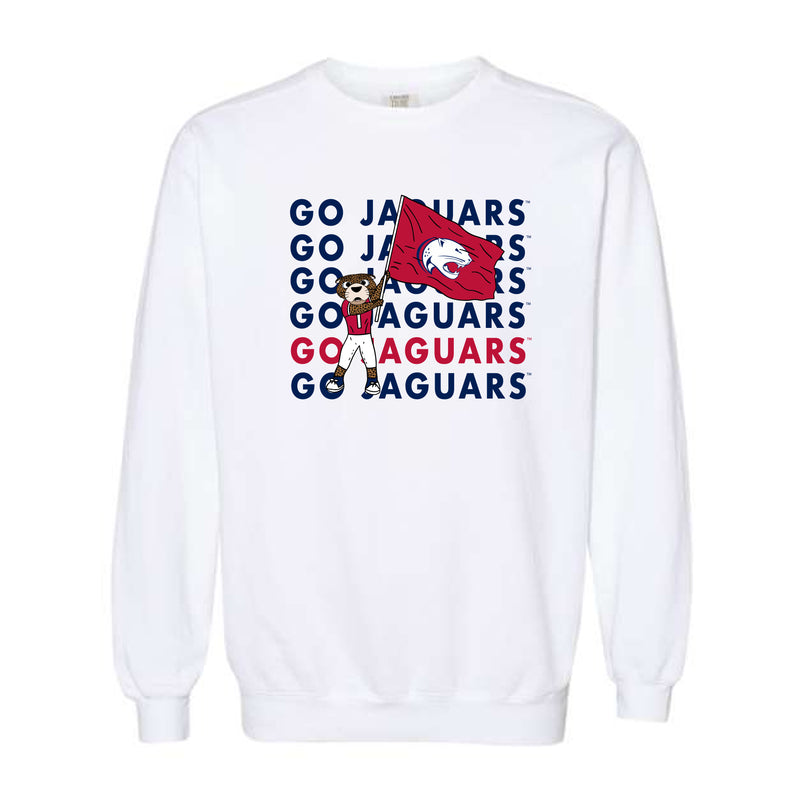 The Touchdown South Paw | Adult White Sweatshirt