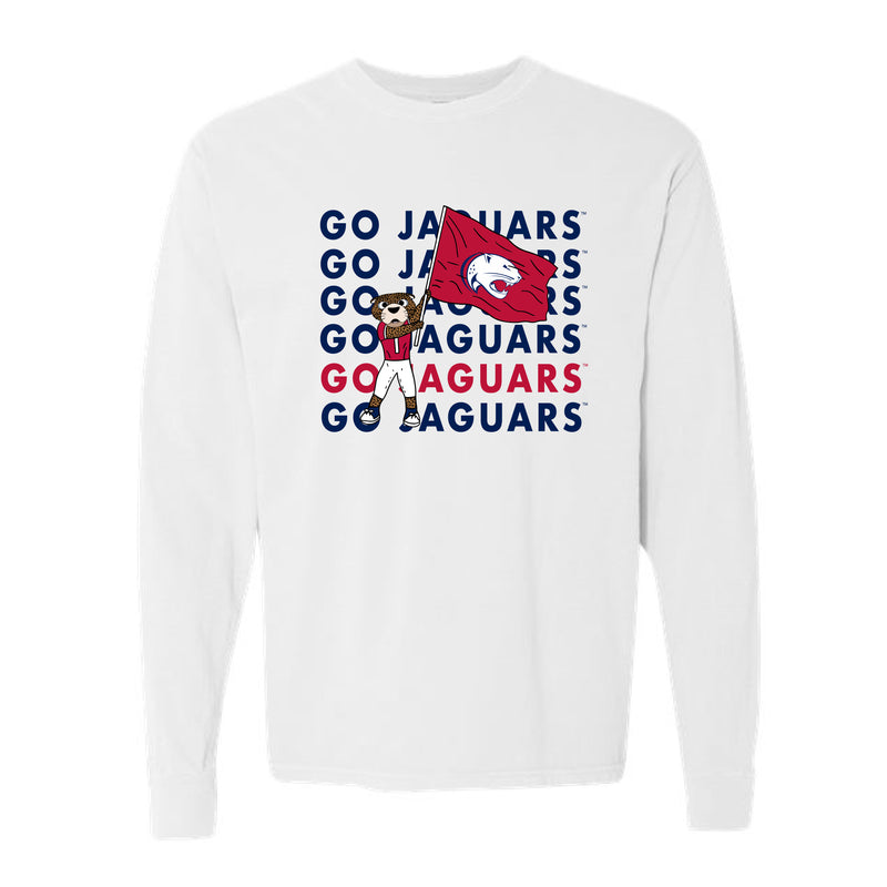 The Touchdown South Paw | Adult White Long Sleeve