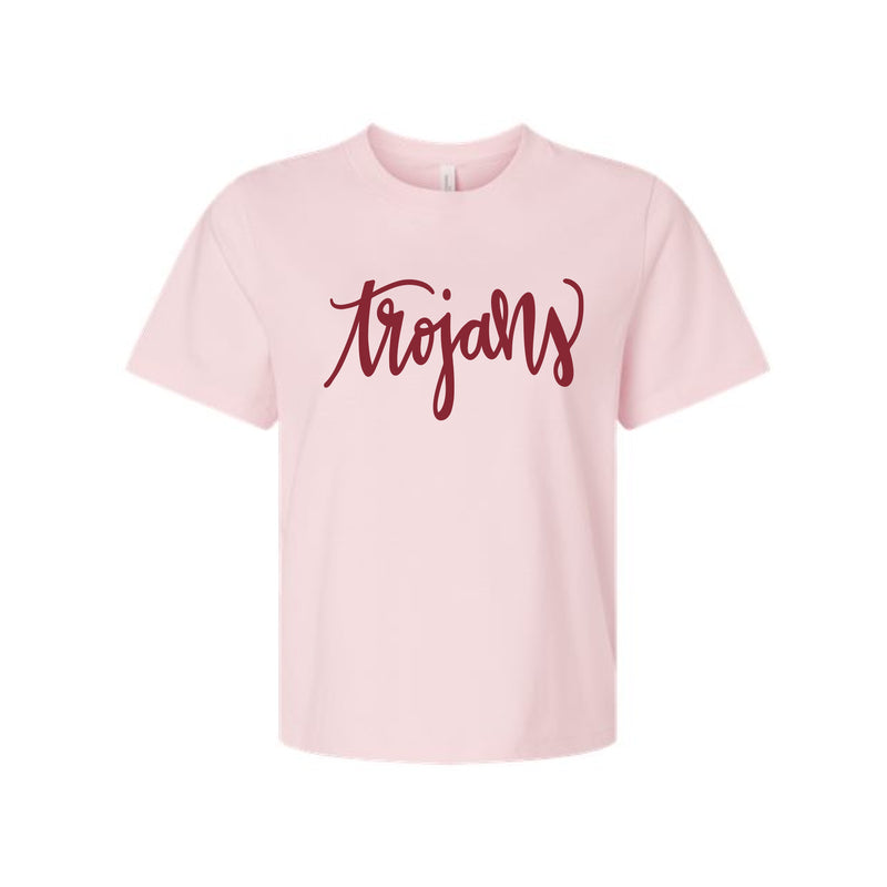 The Trojans Script | Soft Pink Tee