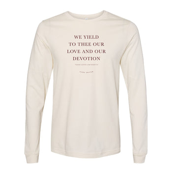 The TXST Alma Mater | Natural Long Sleeve