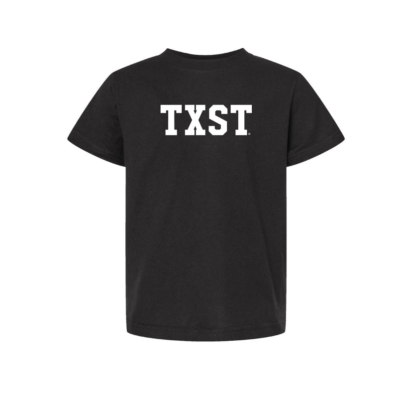 The TXST | Youth Black Tee