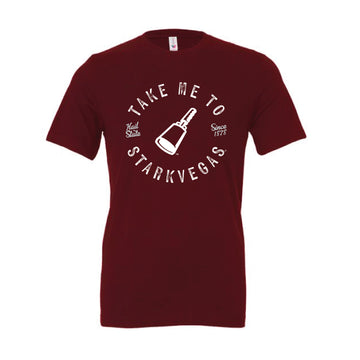 The Take Me to Stark Vegas | Maroon Tee