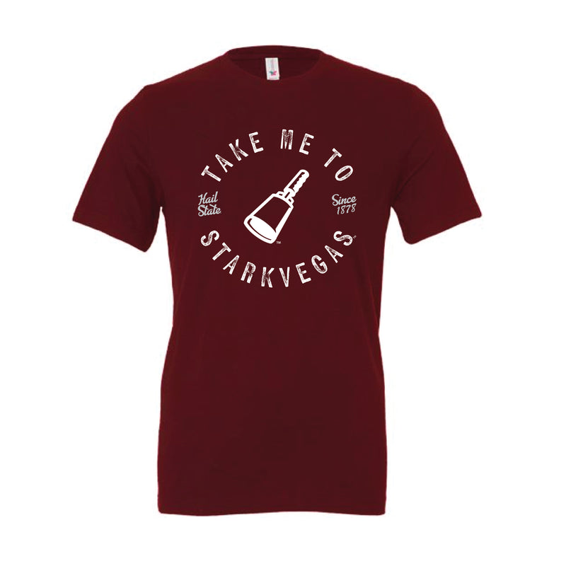 The Take Me to Stark Vegas | Maroon Tee