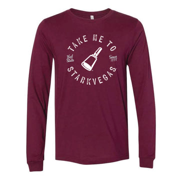The Take Me to Stark Vegas | Maroon Long Sleeve