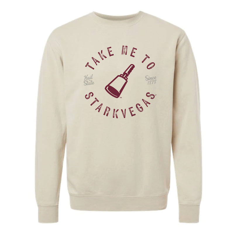 The Take Me to Stark Vegas | Pigment Ivory Sweatshirt