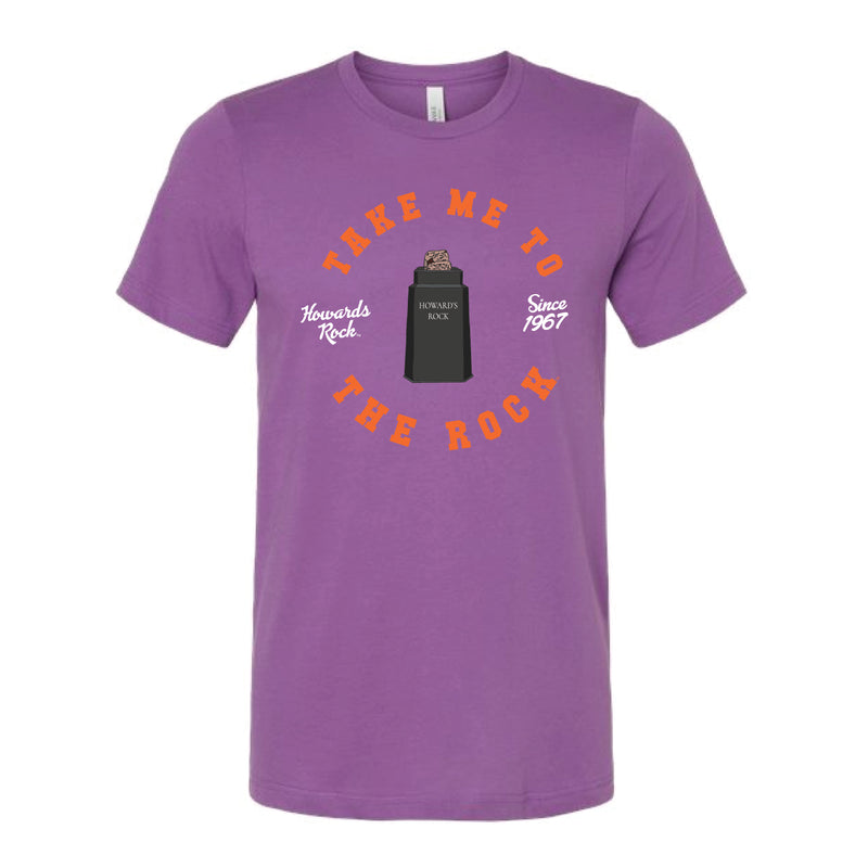 The Take Me to the Rock | Royal Purple Tee