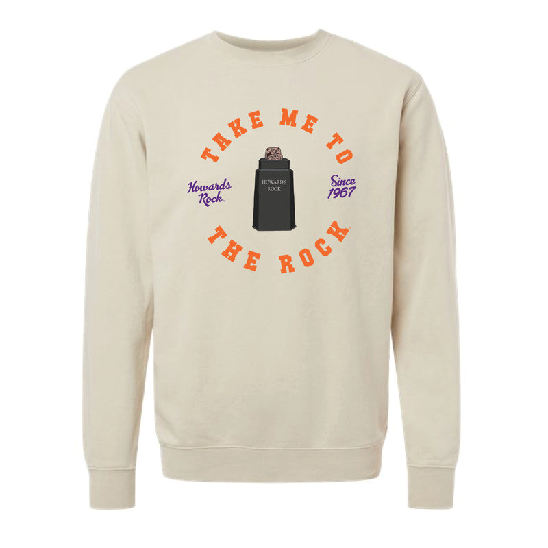 The Take Me to the Rock | Ivory Sweatshirt