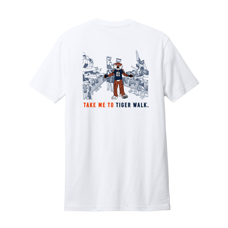 The Take Me to Tiger Walk | White Tee