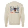 The Take Me to Tiger Walk | Pigment Ivory Crewneck Sweatshirt