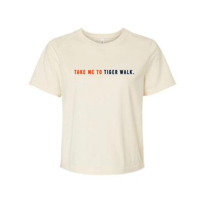 The Take Me to Tiger Walk | Natural Tee