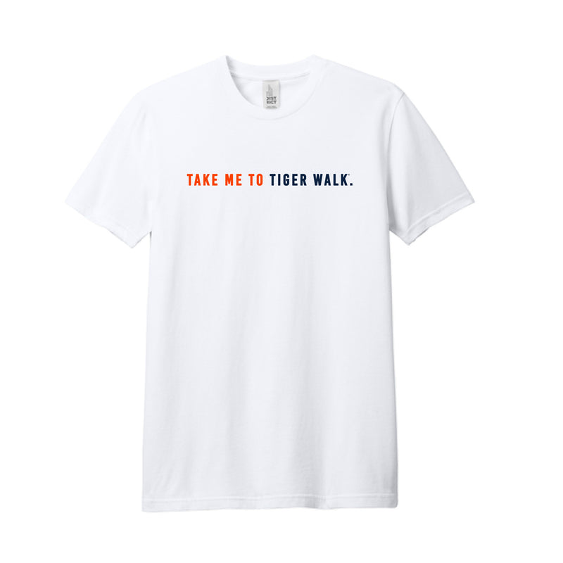 The Take Me to Tiger Walk | White Tee