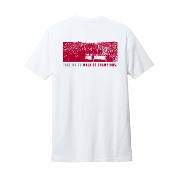 The Take Me to Walk of Champions | White Tee