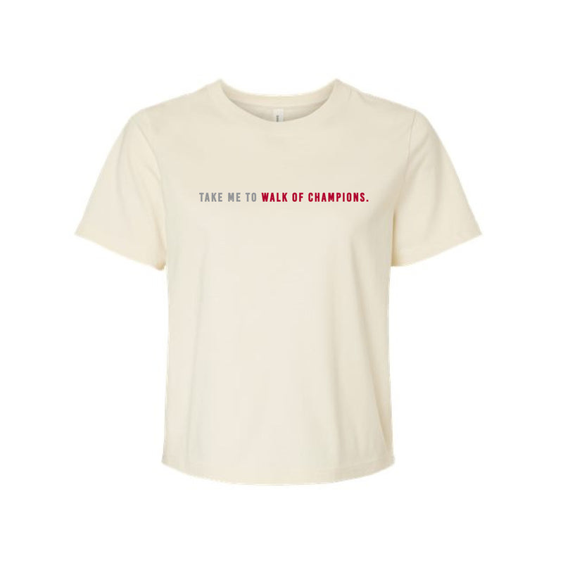 The Take Me to Walk of Champions | Natural Tee