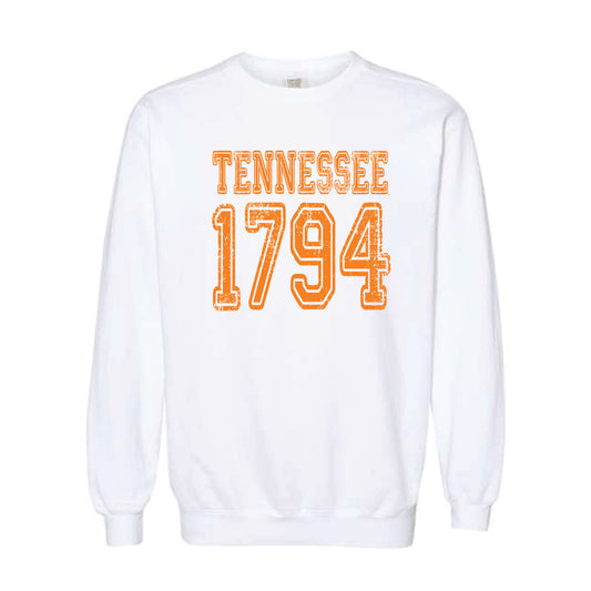 The Tennessee 1794 | Adult White Sweatshirt