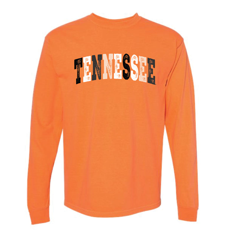 The Tennessee Arch Multi | Burnt Orange Long Sleeve