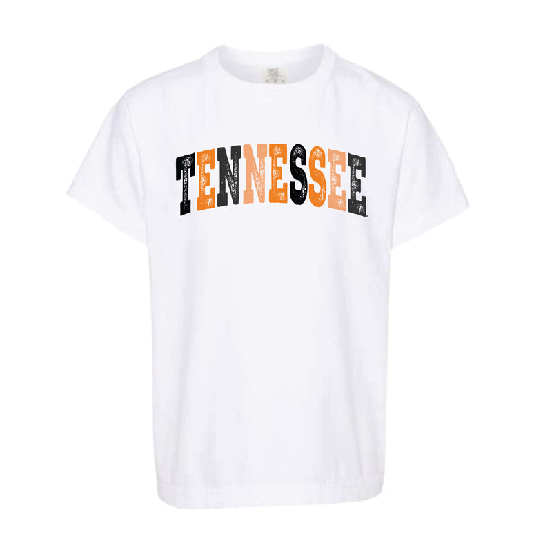 The Tennessee Arch Multi | Youth White Tee