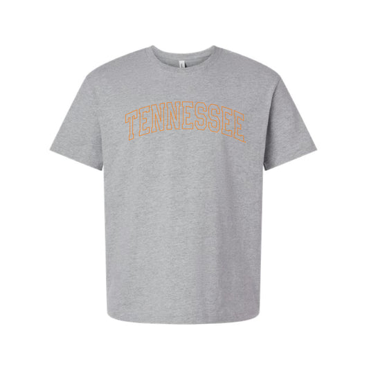 The Tennessee Arch Outline | Athletic Heather Tee