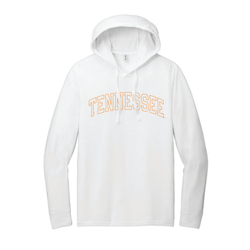 The Tennessee Arch Outline | White Hoodie