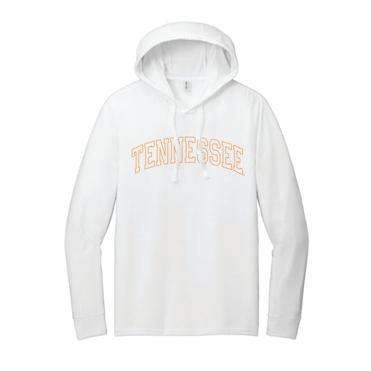 The Tennessee Arch Outline | White Hoodie