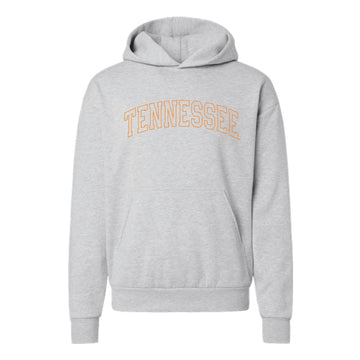 The Tennessee Arch Outline | Grey Heather Hoodie