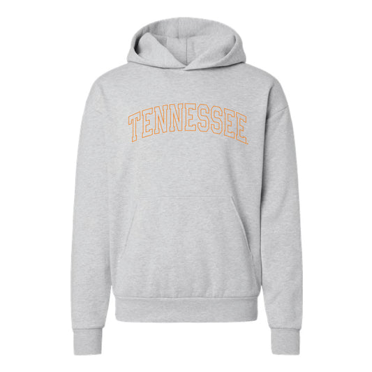 The Tennessee Arch Outline | Grey Heather Hoodie
